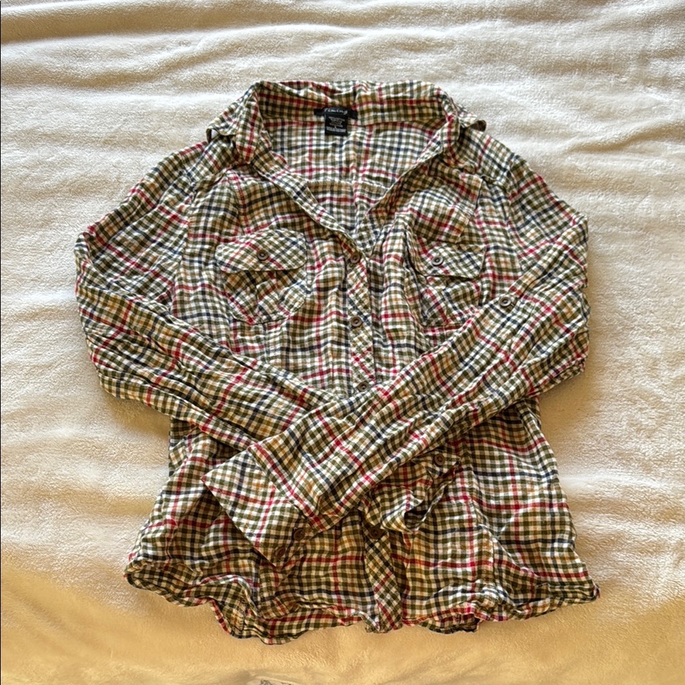 Timing Multicolor Plaid Shirt